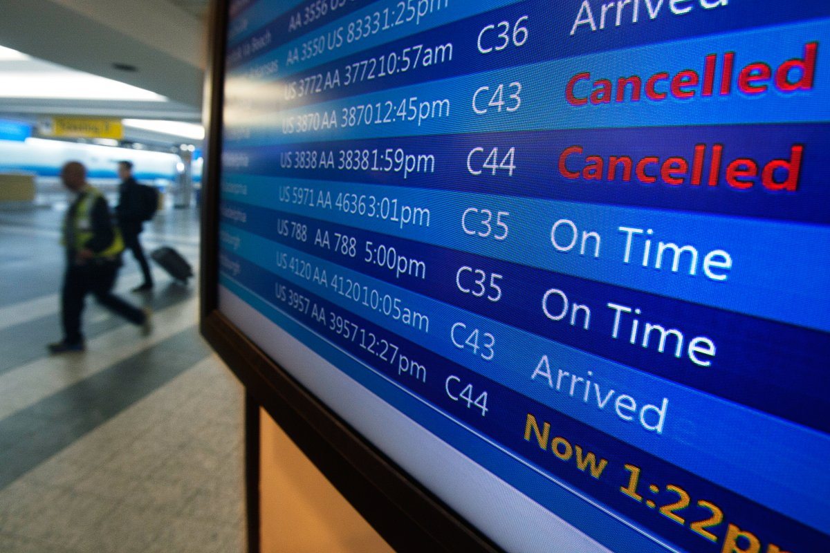 flight cancellations