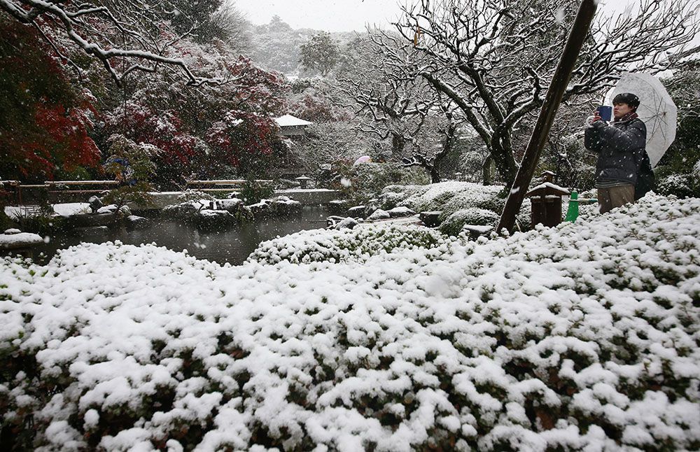 Japan in the snow