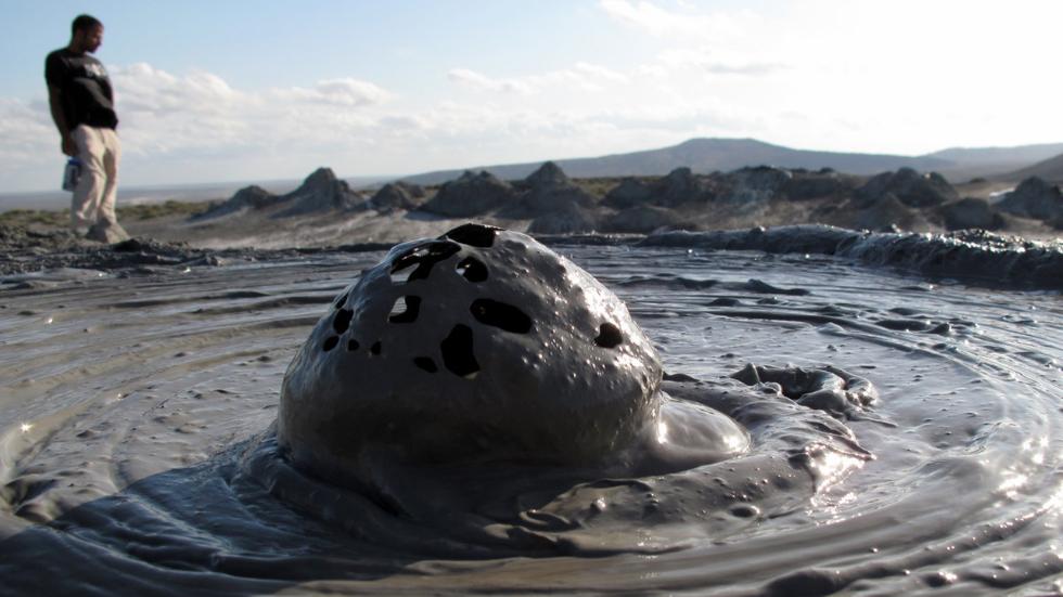 Mud volcano