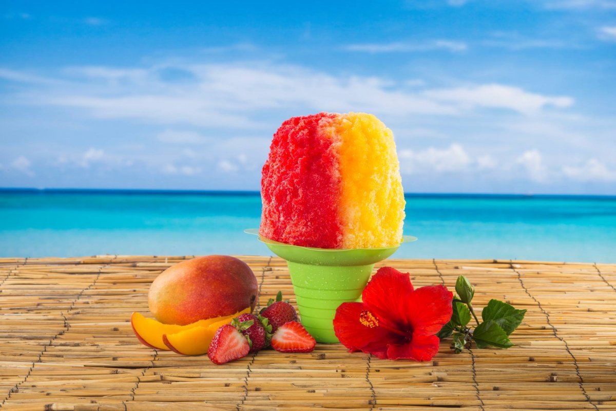 Shaving ice