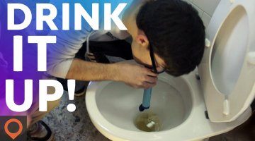 Drinking From Toilet! - LifeStraw Review