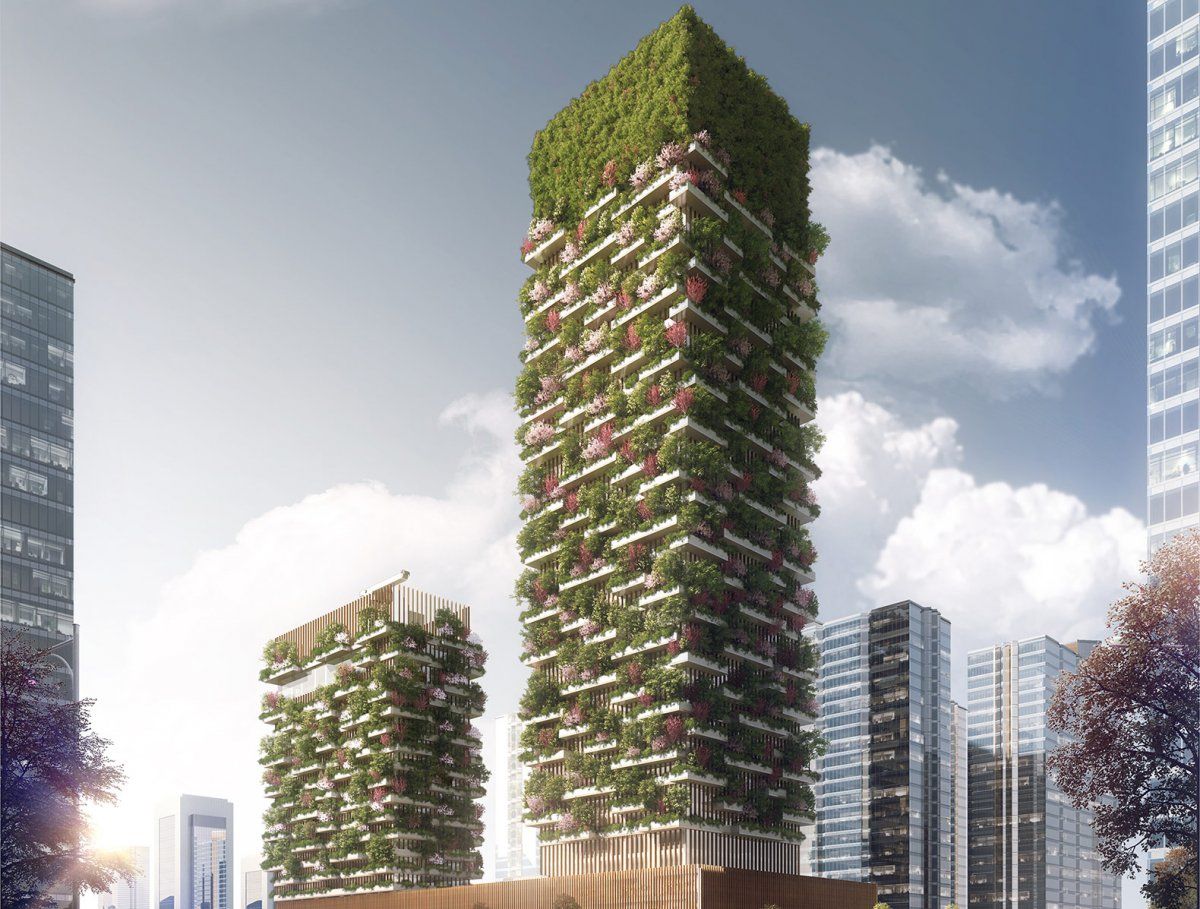 china vertical forest