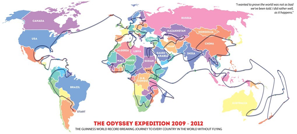 oddessy map