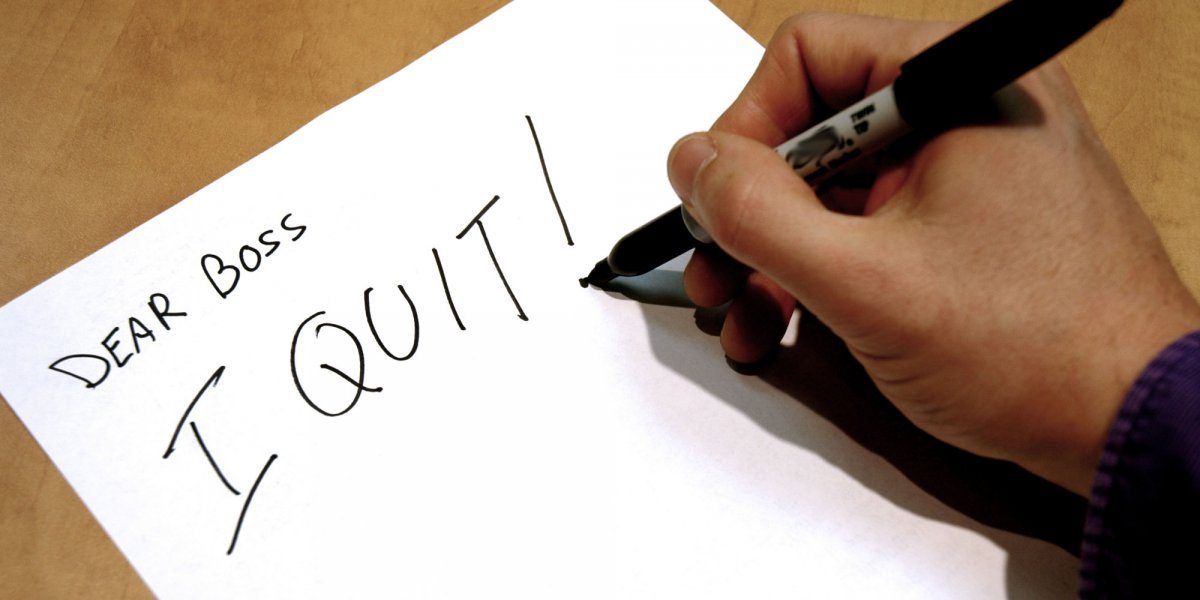 quit