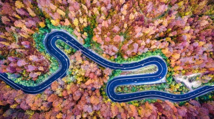 winding road