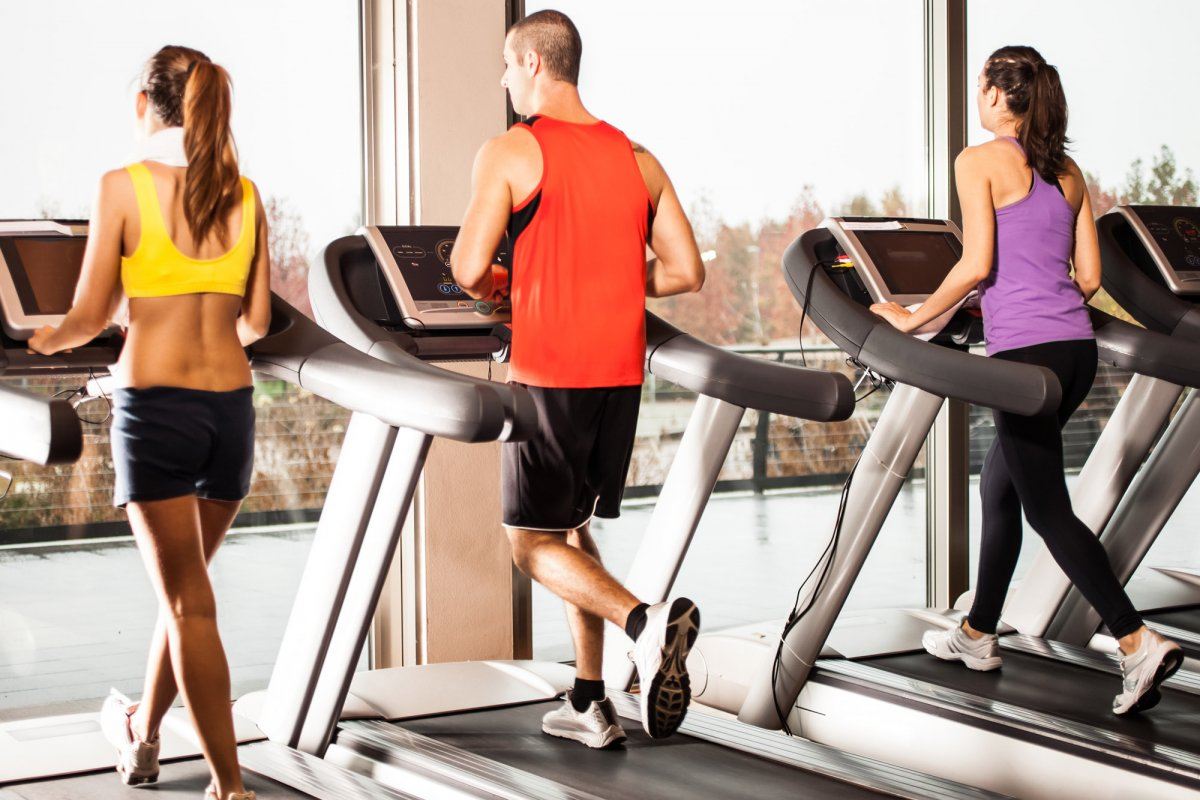 working out
