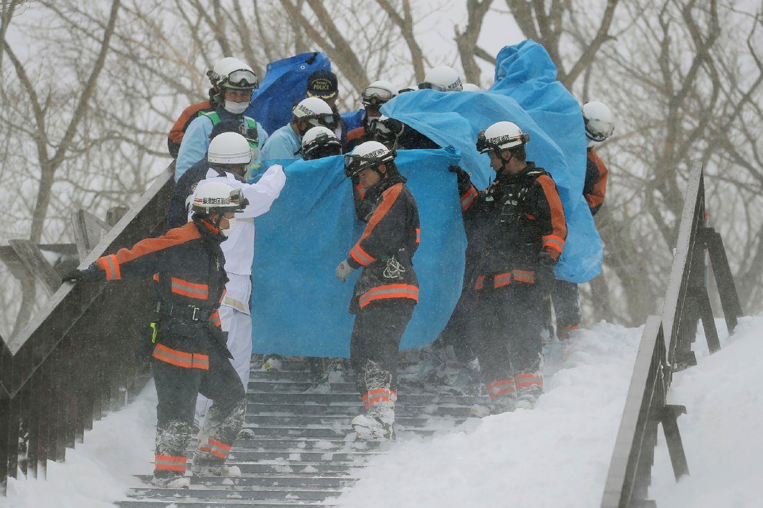 japan avalanche