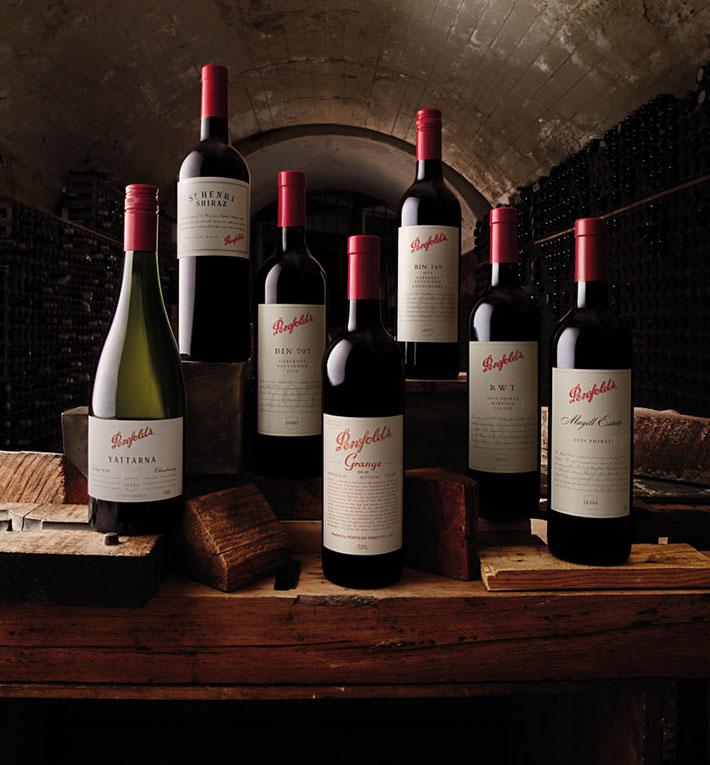 Wine bottles