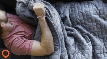 Gravity Blanket: Engineered To Reduce Stress And Anxiety