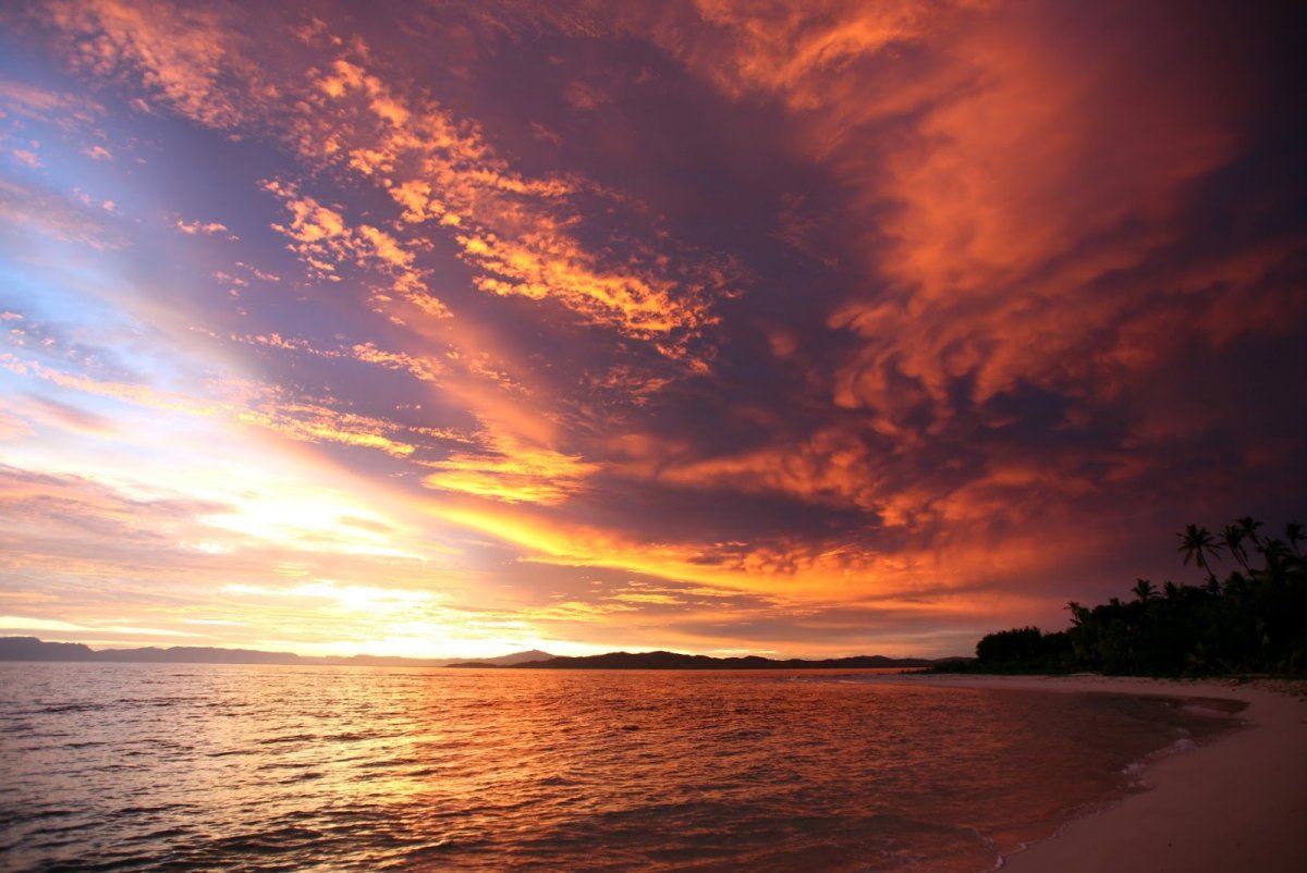 fiji sunrise