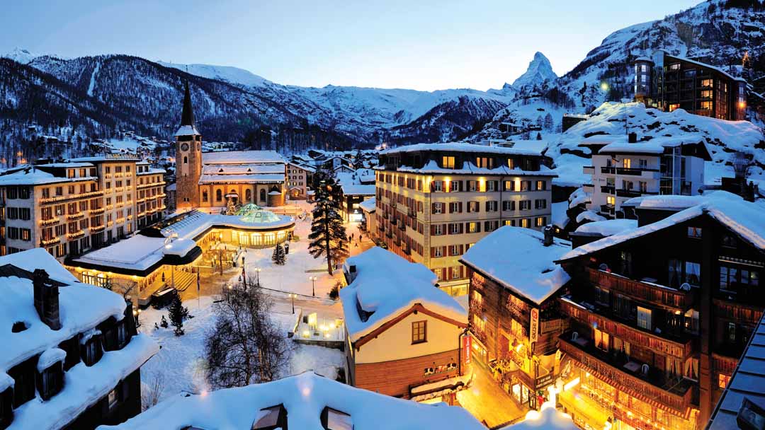 skiing switzerland