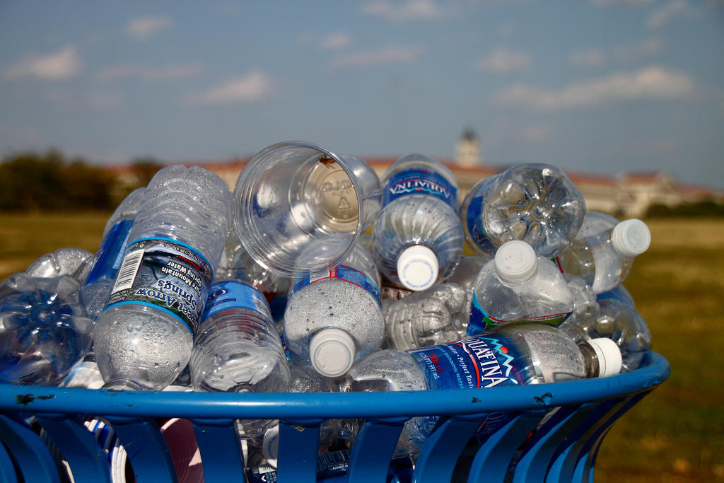 water bottles