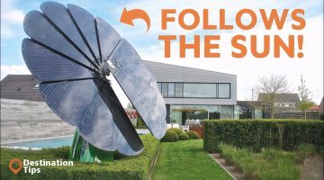 Awesome Solar Panel - Follows the Sun!