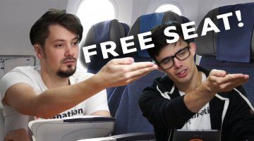 FREE SEAT on Airplanes! (How To) - Comment Friday #46