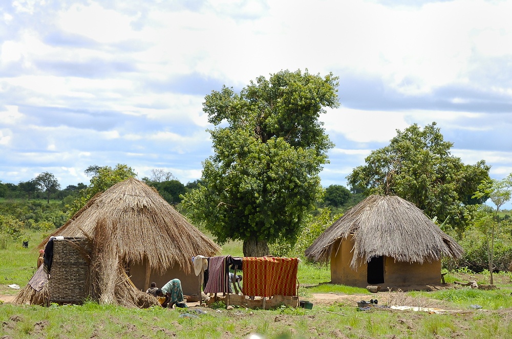 Zambia huts