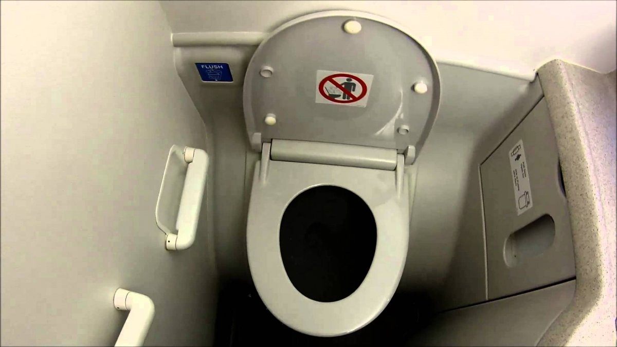 airplane bathroom