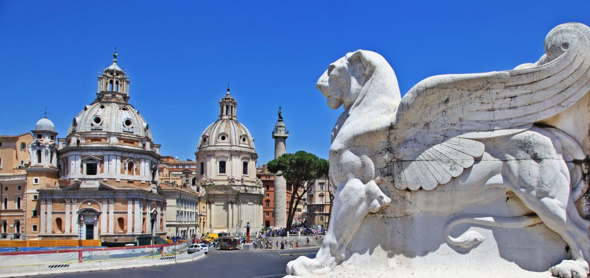 Roman Landmarks Piazza Venezia