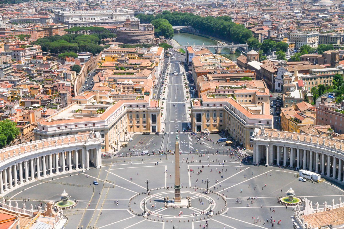 Rome Italy Vatican City Famous Saint