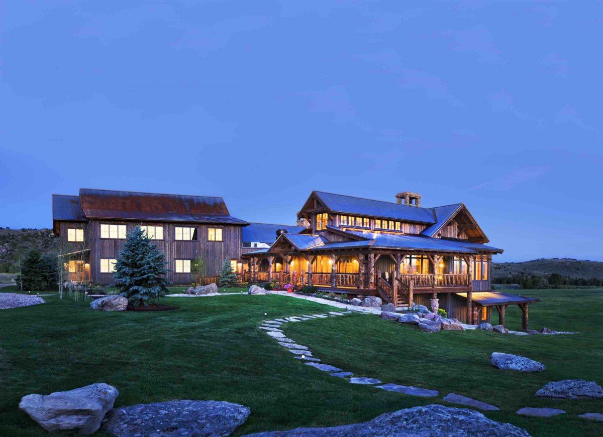 The lodge at Brush creek