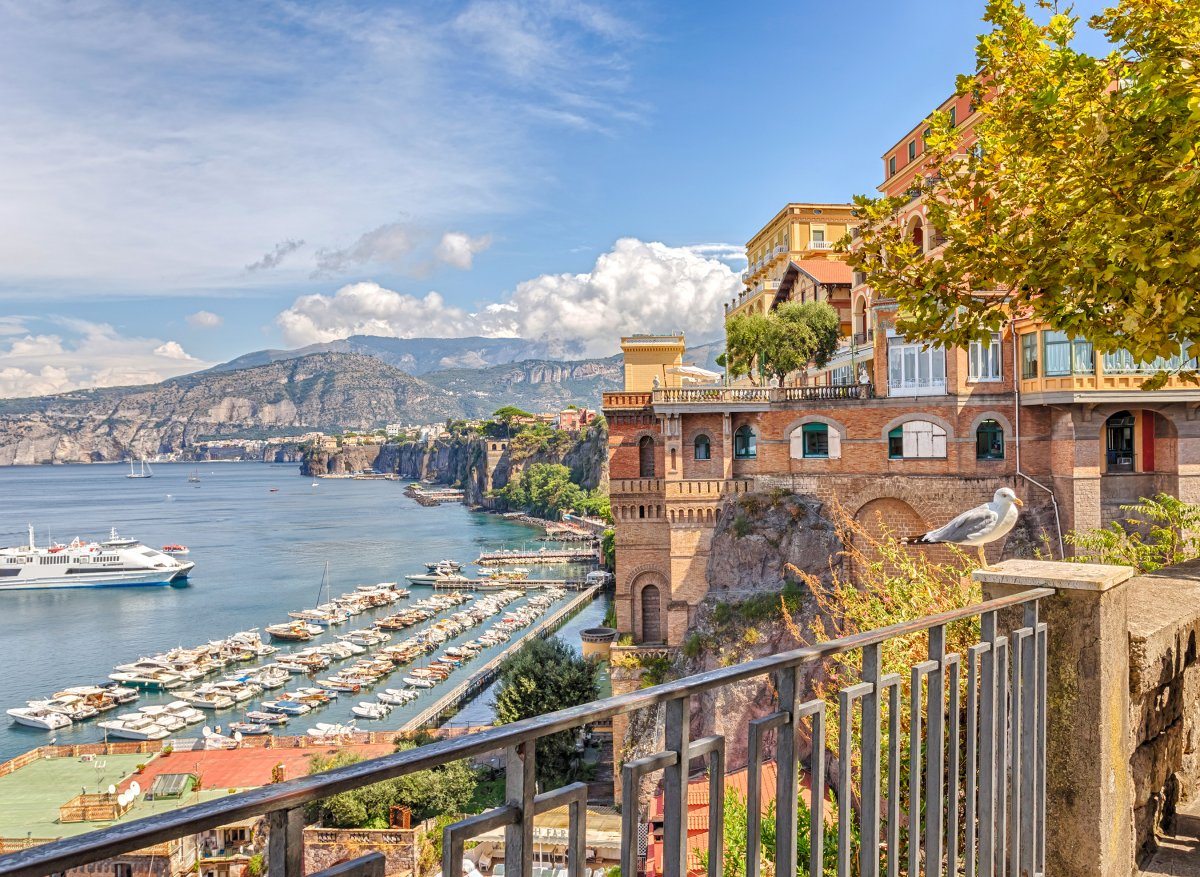 View Coast Sorrento Italy