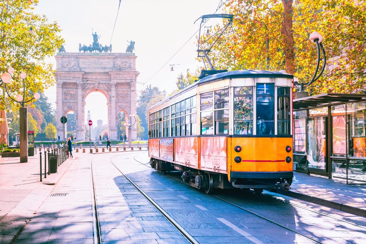 Famous Vintage Tram Centre Old Town