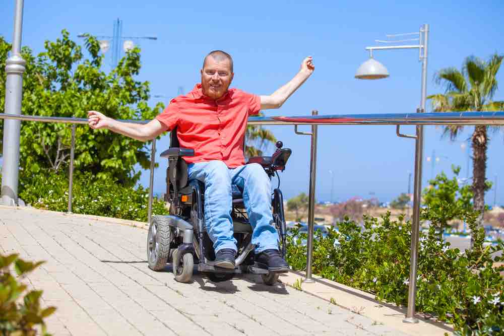 motorized wheelchair