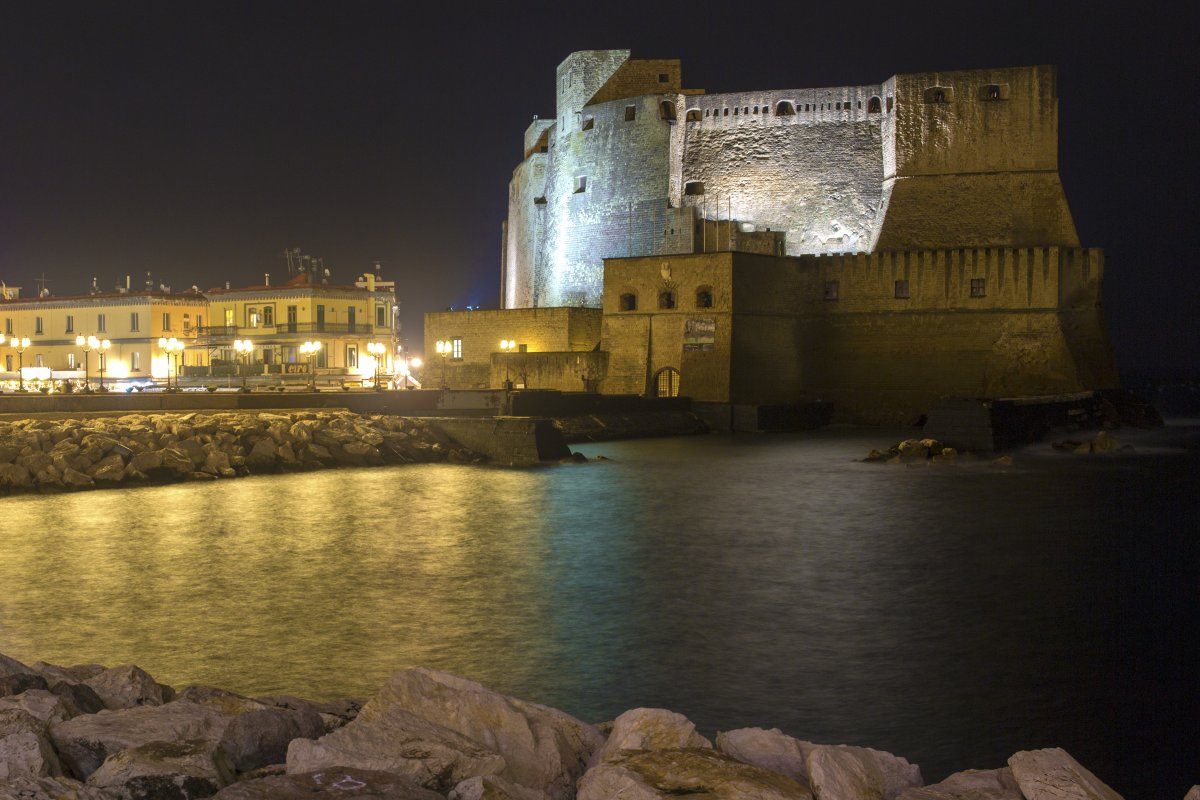 Panorama Castel Dellovo Seaside Castle Naples