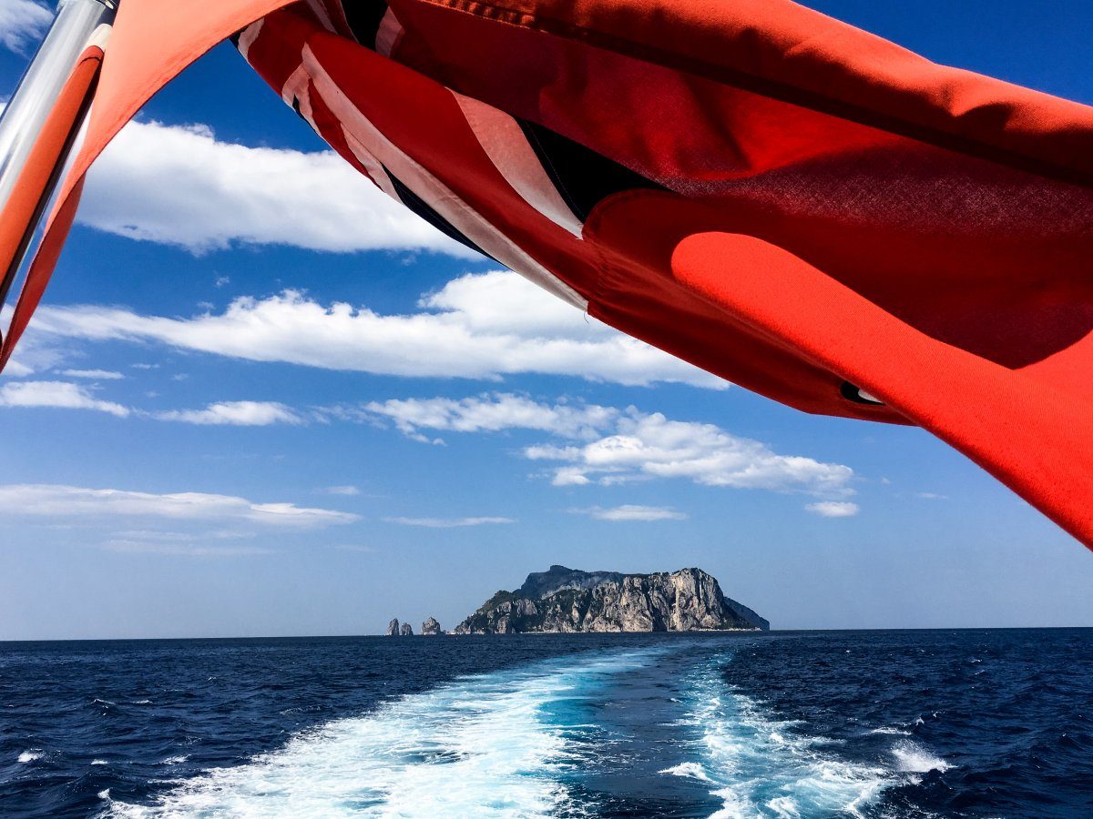 Red Ensign Framing Island Capri