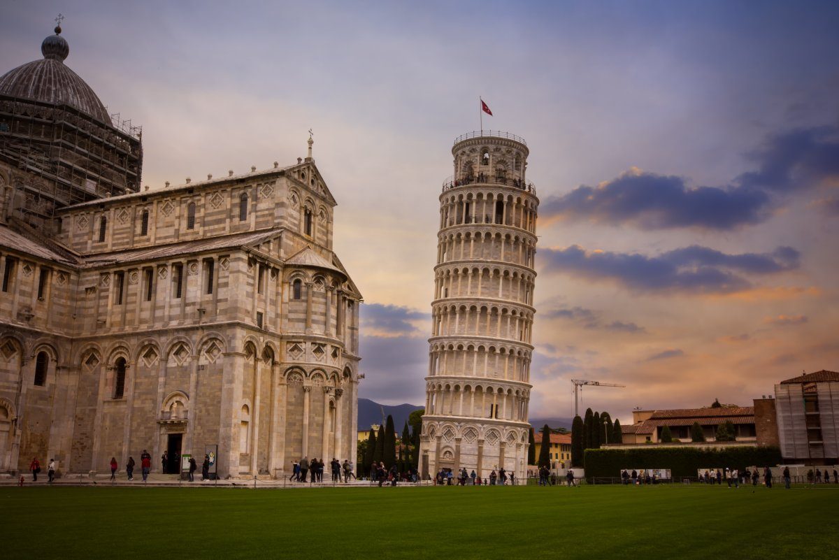 Twilight Sky Pisa Cathedral Duomo Di