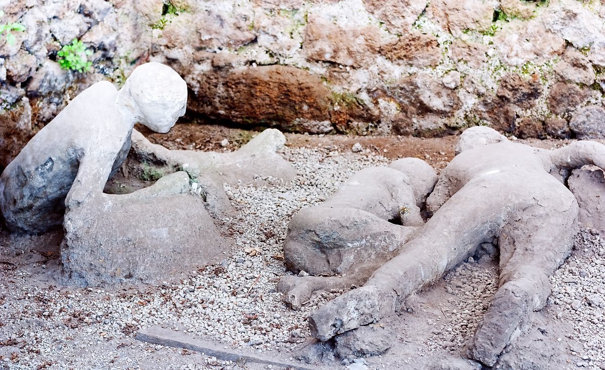 Victim Pompeii Eruption Mt Vesuvius