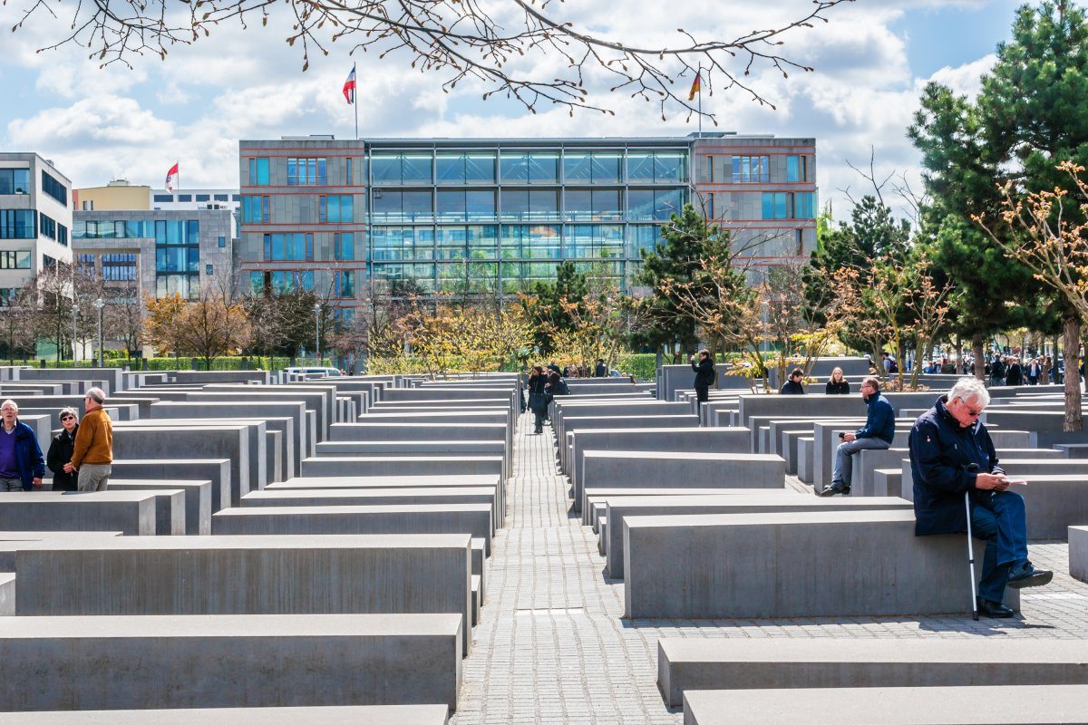 Berlin Germany April 20 2016 Memorial