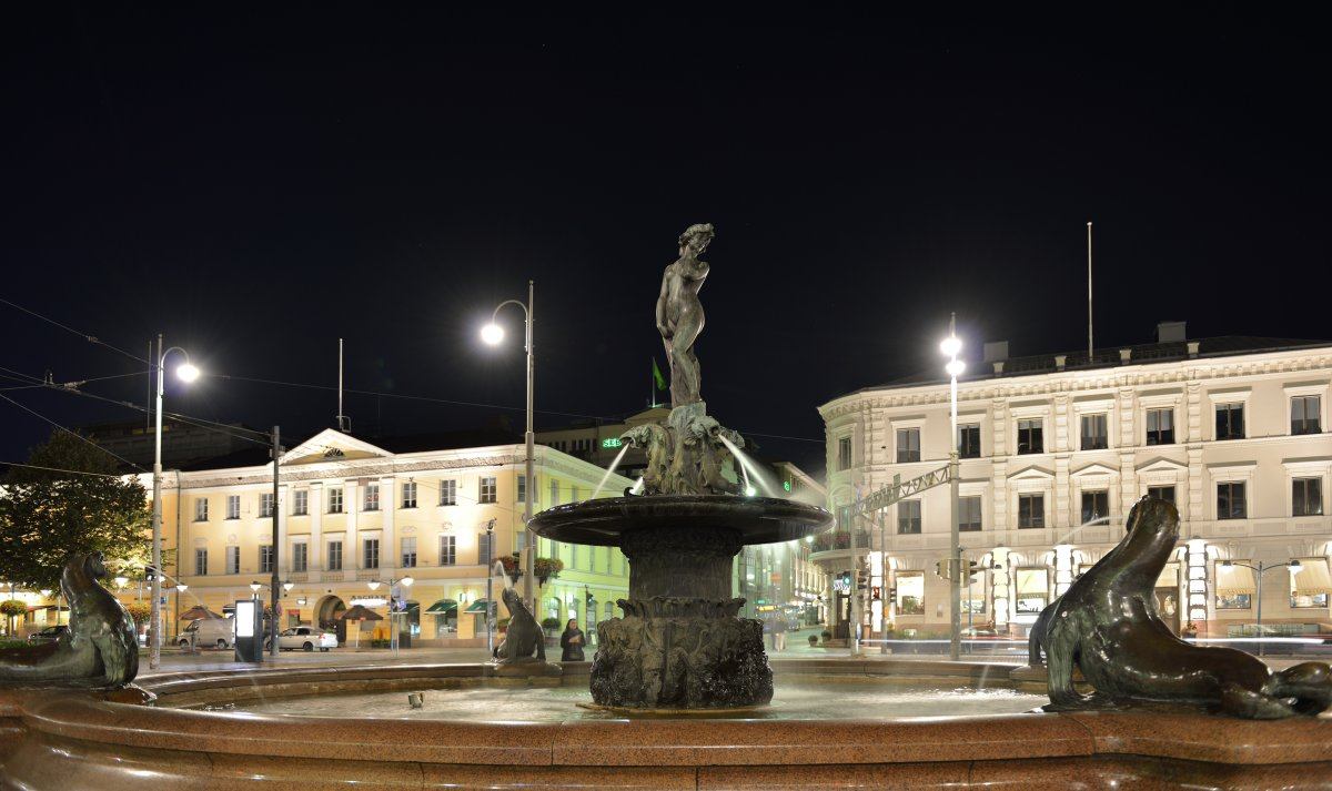 Helsinki Finland September 262015havis Amanda Fountain
