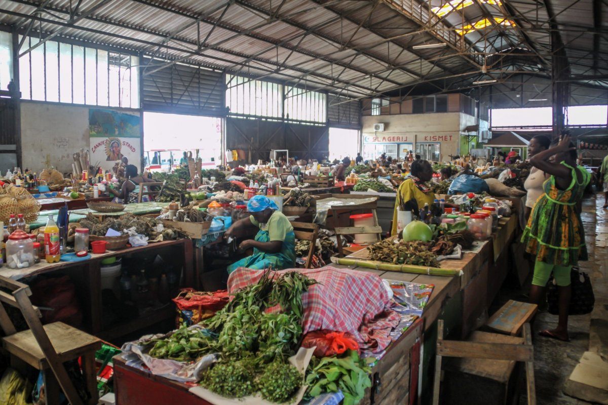 Paramaribo Suriname August 6 2015 Interior