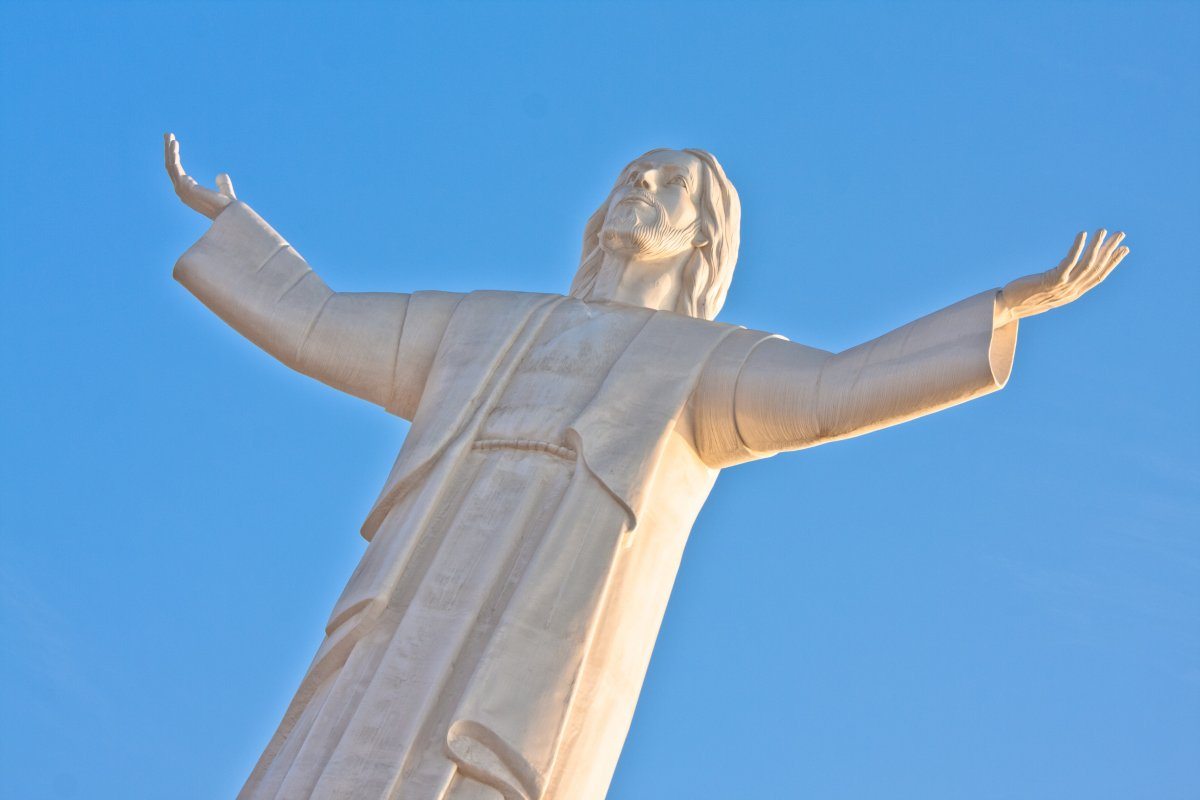 Redeemer Christ Sited Chorrillos Lima Peru