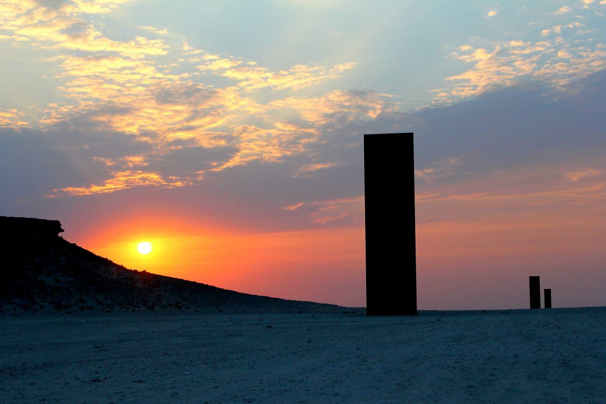 Richard Serras Eastwest Art Desert On