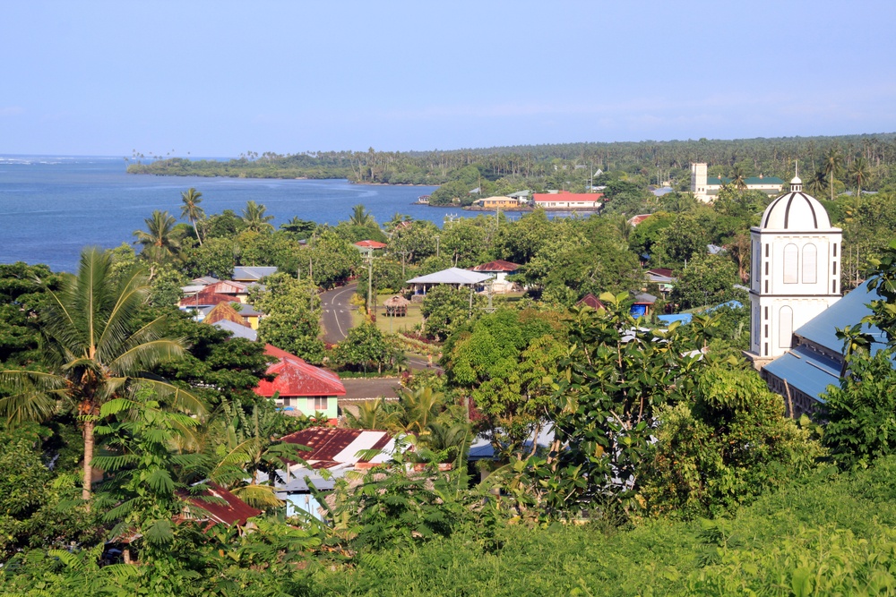 samoa village