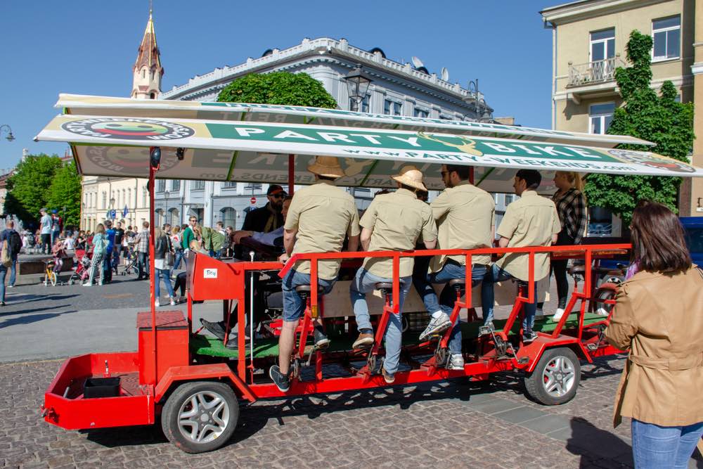beer bike