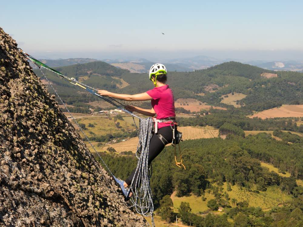 rappelling