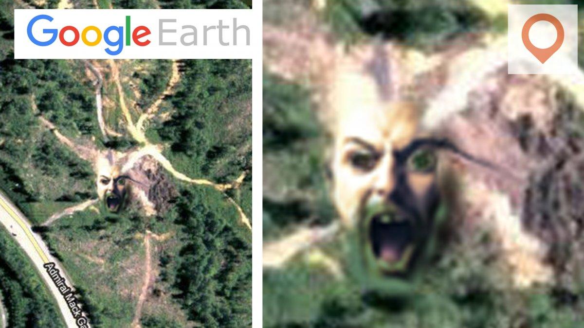 The Scariest Places of Google Earth
