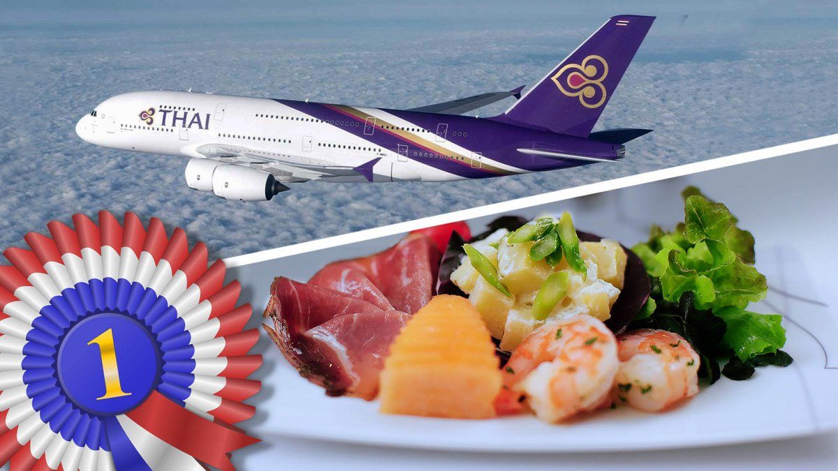The 10 Best Airlines Meals