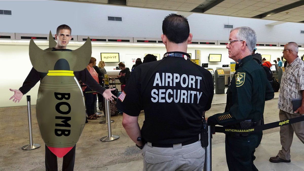 Things Not to Wear on an Airplane