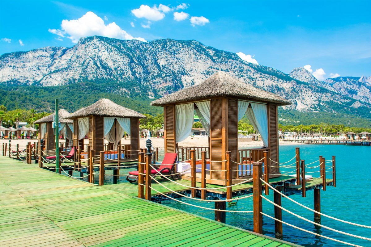 The Mediterranean coast, Beldibi, Antalya, Turkey