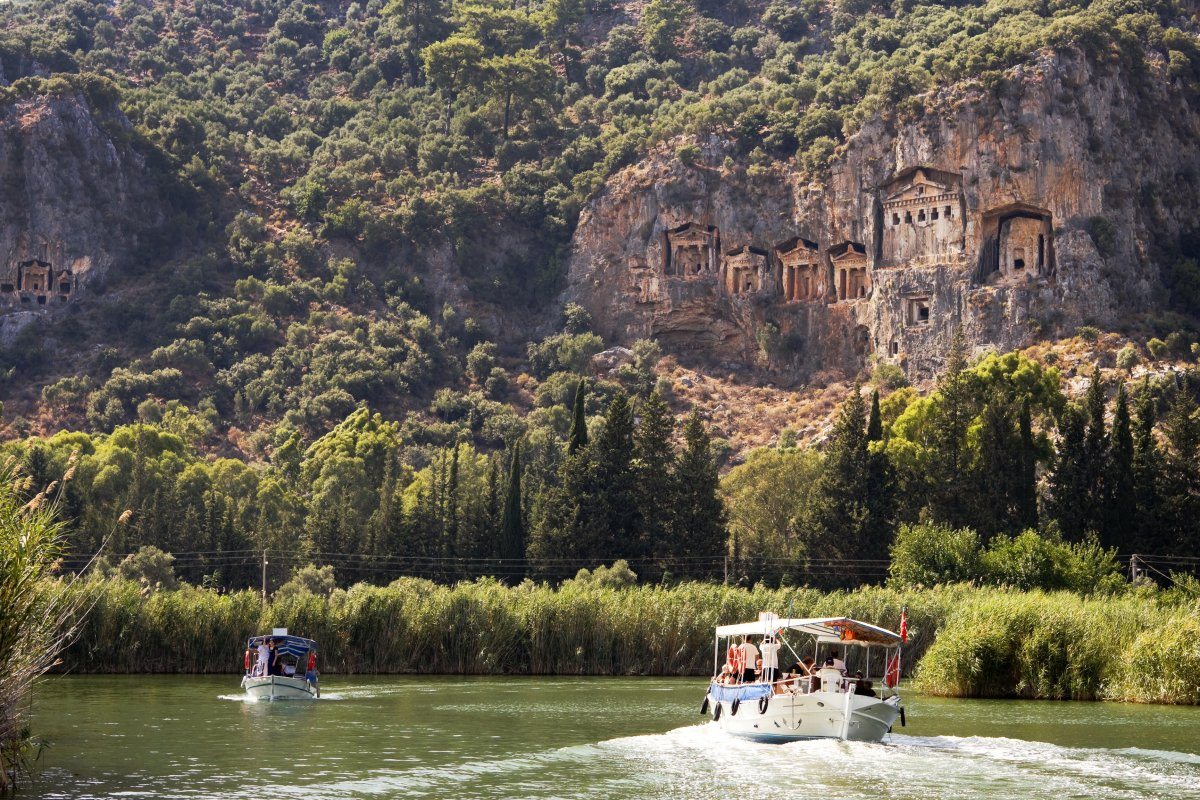 Dalyan Tombs, Turkey