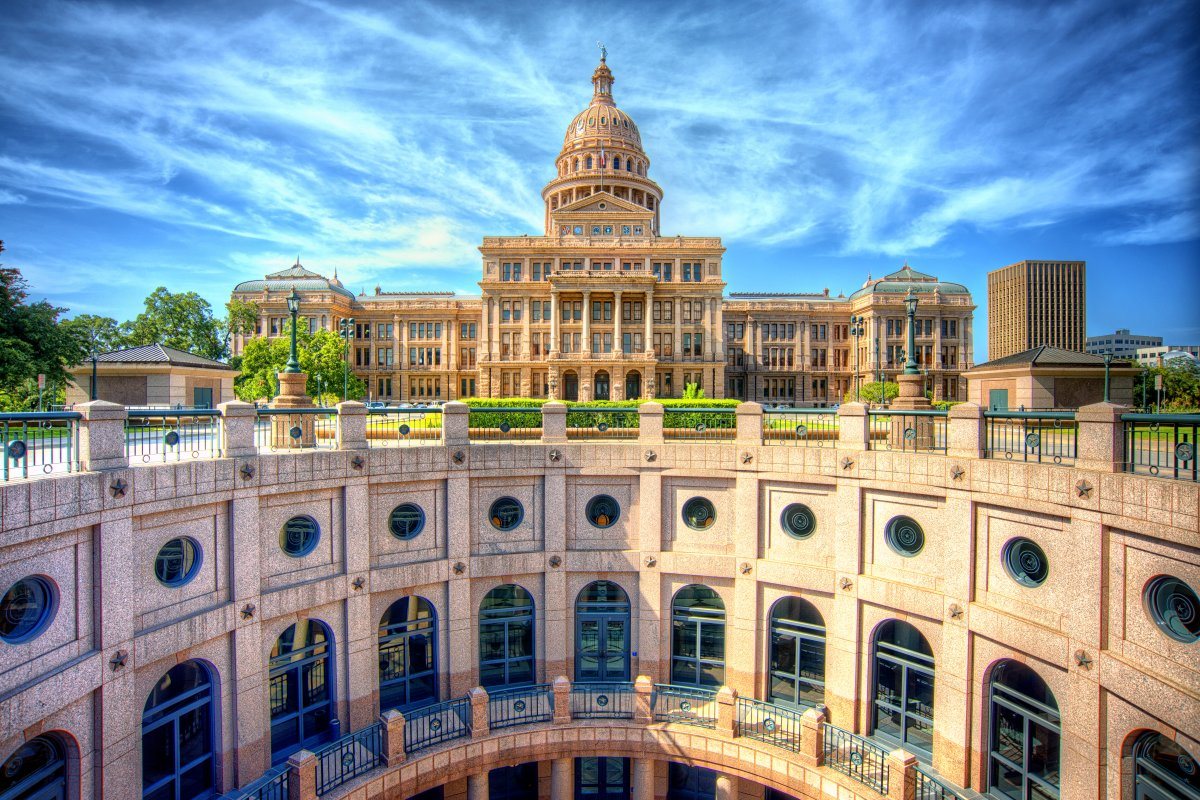 Texas State Capitol Building in Austin, TX