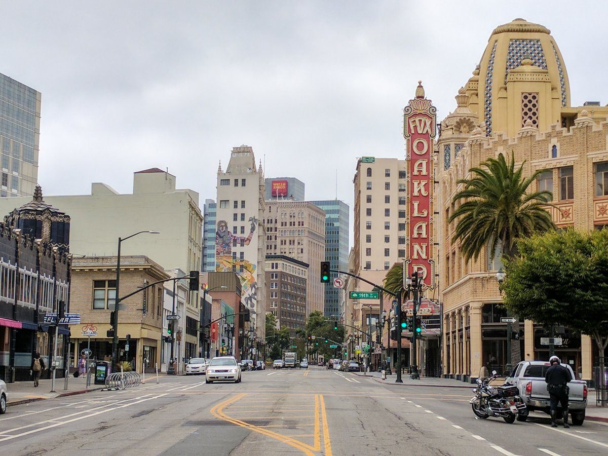 Uptown Neighborhood of Oakland, California