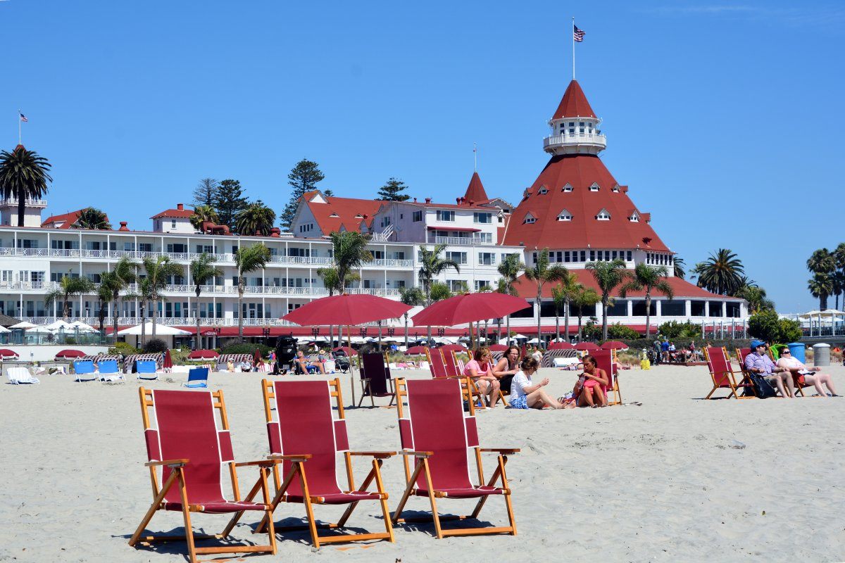 Victorian Hotel del Coronado in San Diego, CA, USA