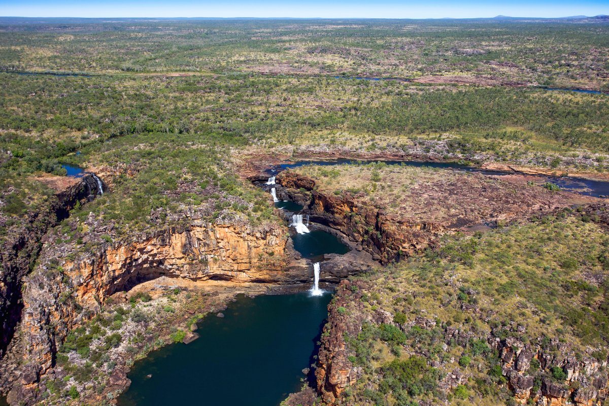Mitchel Falls in outback western Australia